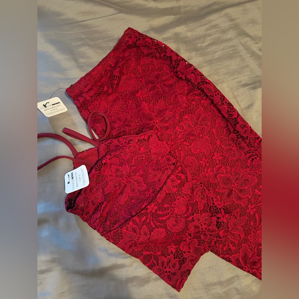 Capri Set (Small) Burgundy